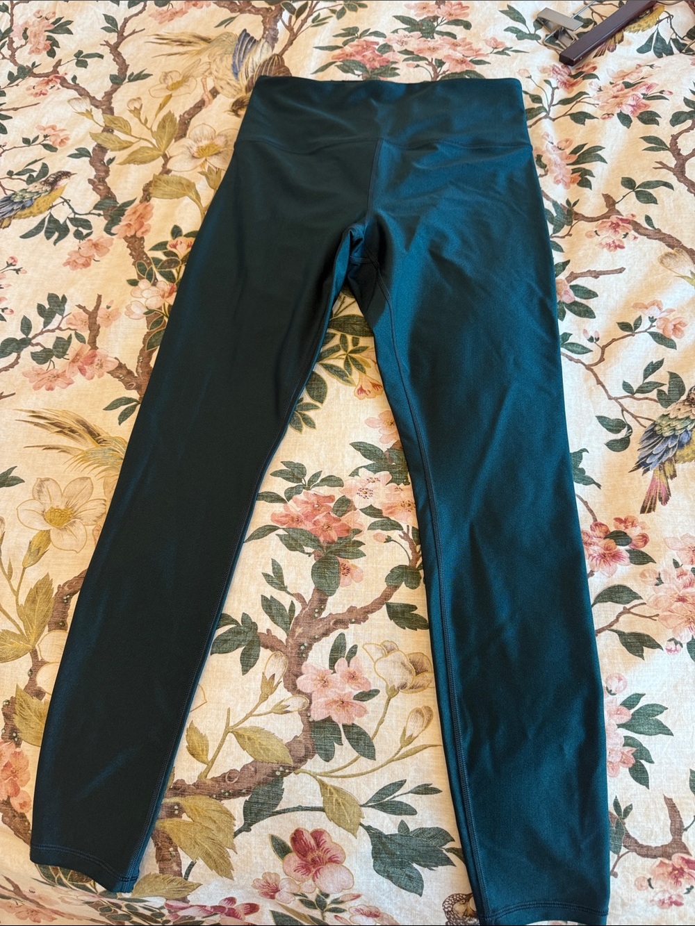 Athleta Deep Teal High-Waist Leggings